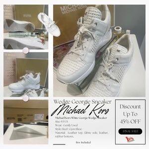 GEORGIE WEDGE SNEAKERS | MICHAEL KORS